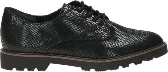 Tamaris Veterschoenen zwart - Maat 40 | bol.com