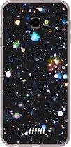 6F hoesje - geschikt voor Samsung Galaxy J4 Plus -  Transparant TPU Case - Galactic Bokeh #ffffff