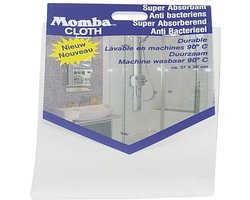 Momba kunstzeem super absorberende sanitair zeem ca. 37x38 cm wit