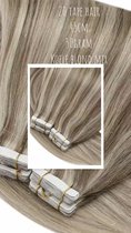 Tape Extensions Tape In Hair Extensions 45cm 50gram koele blond mix