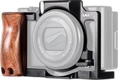 Ulanzi UURig metalen camera cage - voor Sony ZV-1 - Stevig - Cold shoe-mounts - 1/4inch schroefaansluiting - Zwart