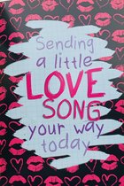 Valentijn tip - Valentijnskaart met muziek - Sending a little Love Song incl. envelop