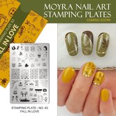 Moyra Stamping Plate 83 - Fall in Love