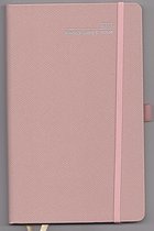 Agenda 2021 Ivory Collection A5, oud roze