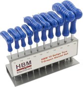 HBM 10 pièces Torx T-Poignées Set clés