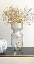 Vaas Ebor Glas transparant & wit