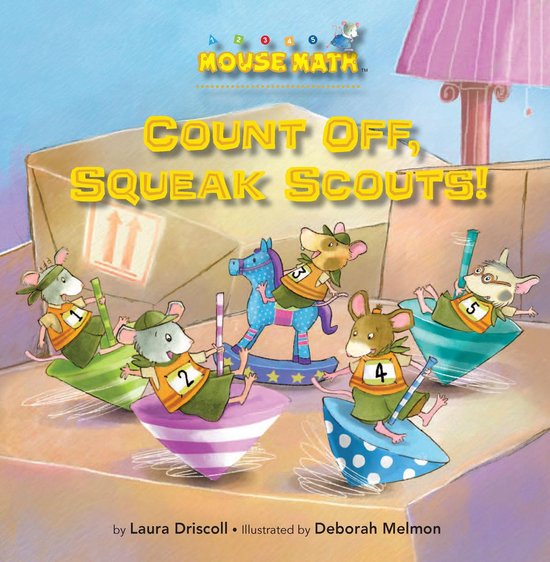 Mouse Math - Count Off, Squeak Scouts! - cover