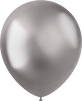 Ballons Chrome Argent Intense 50 pcs