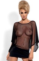 Lingerie Sexy Dames Nachtmode Setje Erotiek Body Sex Toys Open Kruis Jurkje - Obsessive®