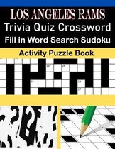 Los Angeles Rams Trivia Quiz Crossword Fill in Word Search Sudoku Activity Puzzle Book