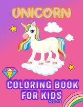 unicorn coloring book for kids ages 4-8