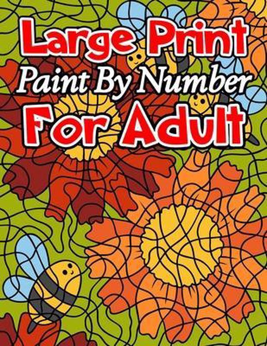 Large Print Paint By Number For Adult, Royal Tulip Publishing ...