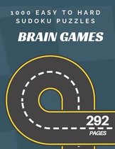 1000 Easy to Hard Sudoku Puzzles Brain Games