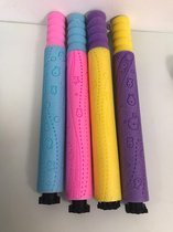 Waterpistolen - 4 stuks - 4 verschillende kleuren - 42cm hoog