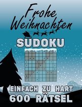 Frohe Weihnachten Sudoku - EINFACH ZU HART - 600 Ratsel