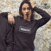 King / Queen Box Trui (Queen - Maat M) | Koppel Cadeau | Valentijn Cadeautje voor hem & haar