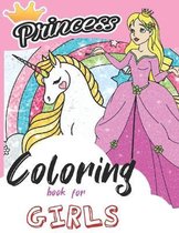 Princess Coloring Book for Girls