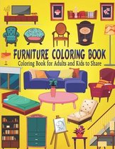 furniture coloring book