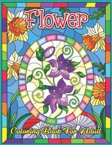 Flower Coloring Book for Adult