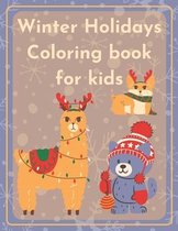 Coloring Books- Winter Holidays Coloring Book for kids