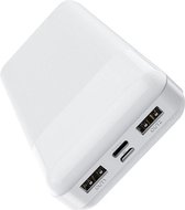 Powerbank 2x chargeur rapide USB 20 000 mAh White Hoco