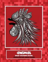 Adult Coloring Books Stress Relieving Animal Designs - Animal