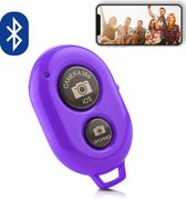 MOJOGEAR Bluetooth remote shutter - Afstandsbediening voor smartphone camera — Compatibel met Android / iOS / Windows Phone – Paars