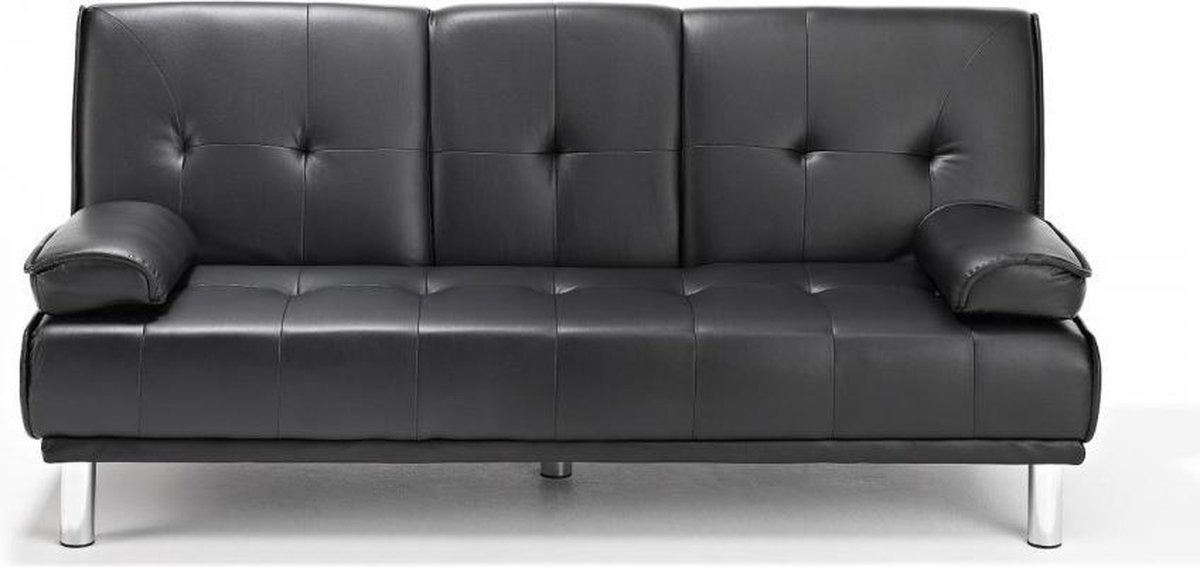 Design slaapbank sofa Cinema zwart | bol