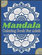 Mandala Coloring Book For Adult