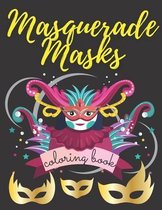Masquerade Mask Coloring Book