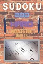 Sudoku 200 Hard Puzzles For Adults