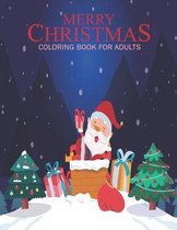 Merry christmas coloring book for adults