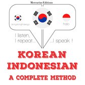 나는 인도네시아어를 배우고