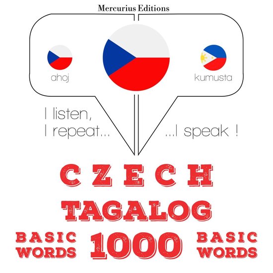 Čeština - Tagalog: 1000 základních slov - cover