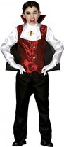 Fiestas Guirca Verkleedkostuum Vampier Junior Zwart/rood Mt 10-12 Jaar