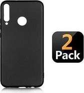 Telefoonhoesje - Back Cover - Geschikt Voor Huawei Y6p - Zwart