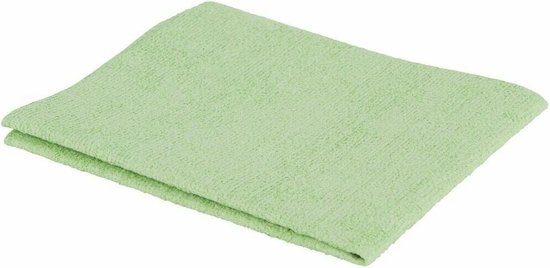 Microvezel PU reinigingsdoek set à 5 ca. 32x38 cm groen