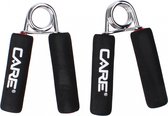 Care Fitness - handknijpers met handgrepen van schuim - set van 2 - Grip trainer