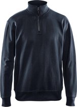 Blaklader 3369 Werksweater Korte Rits Donkerblauw