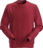 Snickers 2810 Sweatshirt - Chili Red - XS