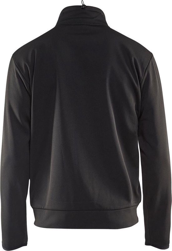 Blåkläder 3362-2526 Service Sweatshirt avec fermeture éclair Zwart/ Jaune taille XL