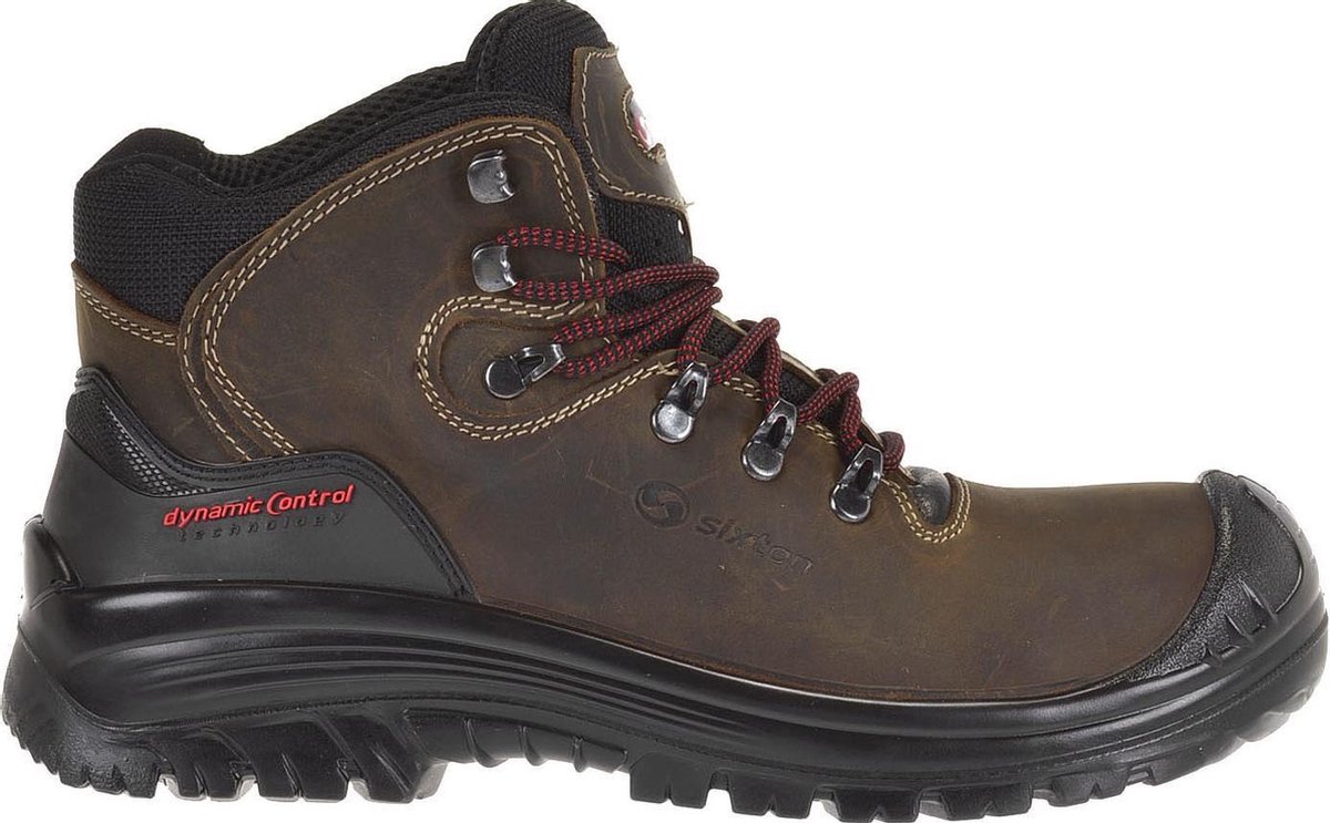 Sixton Corvara Werkschoenen Bruin Hoog S3