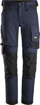 Snickers 6341 AllroundWork, Stretch Werkbroek - Donker Blauw/Zwart - 100