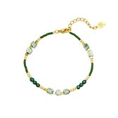 BRACELET ALL NATURAL - GREEN - YEHWANG