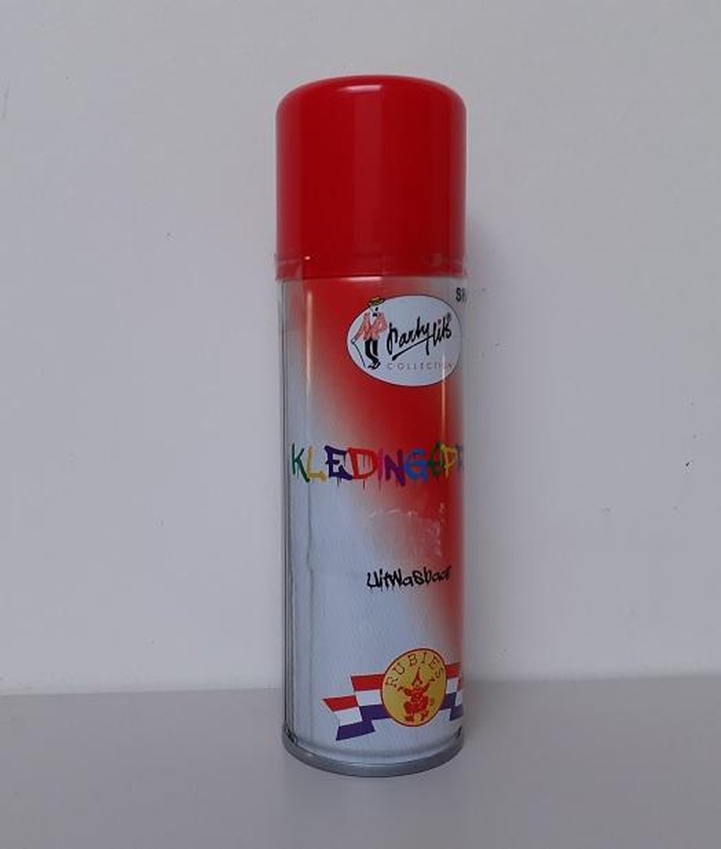 Goed opgeleid trimmen heelal Kledingspray Textiel verf spray 125 ML rood | bol.com