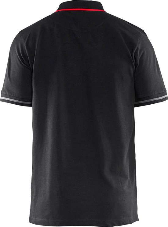 Blåkläder 3389-1050 Piqué (3327) sans broderie Zwart/ Rouge taille XXXL