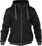 Dassy Pulse Sweatshirt jas 300400 - Zwart/Antracietgrijs - 2XL