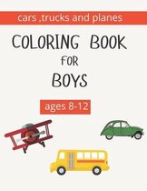 coloring books for boys ages 8-12