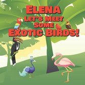 Elena Let's Meet Some Exotic Birds!