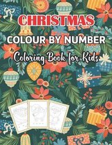 Christmas Colour By Number Coloring Book for Kids